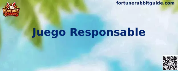 Información sobre juego responsable de Fortune Rabbit