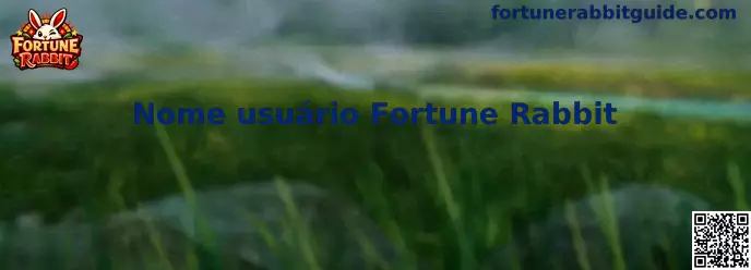 Nome usuário Fortune Rabbit